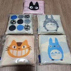 スタジオジブリ　となりのトトロ　ネコバス　まっくろくろすけ　ジジ　エコバッグ新品 ekobag-main.jpg