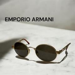 EMPORIO ARMANI サングラスブラウンフレーム オーバルサングラス EMPORIO ARMANI エンポリオアルマーニ オーバルサングラス