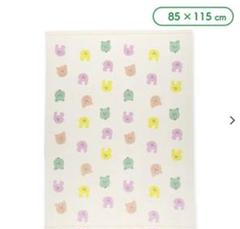 【新品・未使用】くま柄　タオルケット