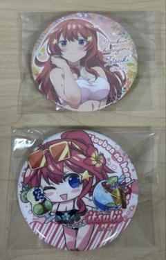 五等分の花嫁 缶バッジ セット。
