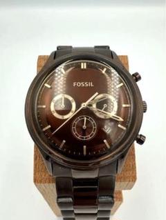 FOSSIL フォッシル　クォーツ腕時計　ブラウン　クロノグラフ　 A23