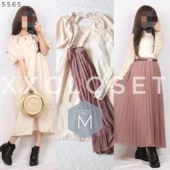 着画 コーデ売り★5565【ワンピース×トップス×プリーツスカート】フェミニン