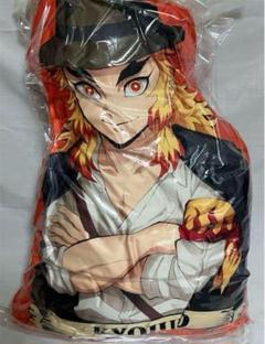 煉獄さんのクッション 鬼滅の刃 ダイカットクッション（煉獄杏寿郎） : 鬼滅の刃