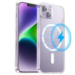 iPhone14 ケース カバー クリア 透明 MagSafe対応