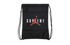Supreme ジャンプマンロゴバッグ FW24 Supreme x Jordan drawstring bag Black Jumpman Red