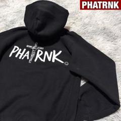 PHATRNK ファットランク　十字架　黒 パーカー L 人気商品！！　値下げ⭕️ PHATRNK ファットランク 十字架 黒 パーカー L 人気商品