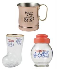 [新品未開封]ポケモンセンターナゴヤ コメダ ダルマグラス ブーツグラス セット コメダ珈琲店×ポケモンセンターナゴヤ ダルマグラス&ブーツ