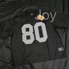 STUSSY TEAM JERSEY 80 ブラック M
