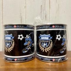 川崎フロンターレ　貯金箱　2個　かわしん　川崎信用金庫　フロンターレ