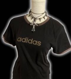 希少adidasビッグロゴ3本線リンガーピチT平成ギャルy2kフェアリーグランジ 希少adidasビッグロゴ3本線リンガーピチT平成ギャルy2k
