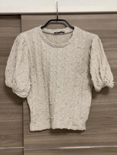 ZARA(ザラ)の「パフスリーブ仕様ニットセーター」 - PARTE
