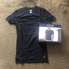 polo スリムフィットTシャツ　黒Sサイズのサムネイル