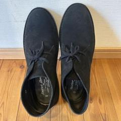 Bastion Shoes ブラック スエード チャッカブーツ 43のサムネイル