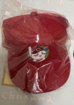 ちいかわ キャップ 赤　広島カープ ちいかわ 広島東洋カープ キャップ