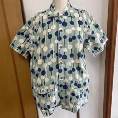 超希少STYLE.EYES 1950s スタイル.幾何学模様半袖シャツJK M