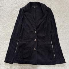 TADASHI SHOJI｜タダシショウジ　プリーツジャケット　ブラック