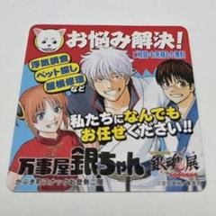 銀魂展 マグネット 坂田銀時 神楽 志村新八 万事屋 カード 原画