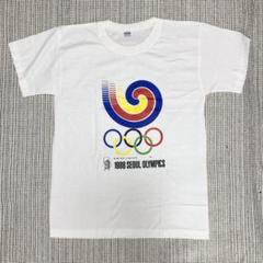 80s ソウル オリンピック ビンテージ Tシャツ SEOUL OLYMPICS