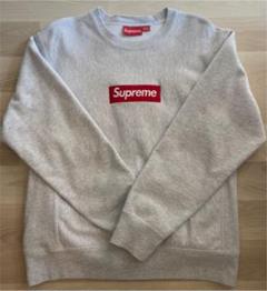 Supreme Box Logo Crewneck Ash Gray