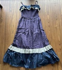 ★美品 EPOCA エポカ ノースリーブ ネイビーシャツワンピース 38 ☆美品 EPOCA エポカ ノースリーブ ネイビーシャツワンピース 38