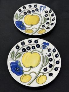 アラビア　パラティッシ 21 美品　2枚セット　旧ロゴ 03400002.jpg