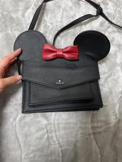 未使用　訳あり　ディズニー　ミニーちゃん耳付きショルダーバッグ