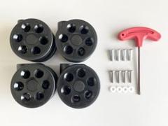 リモワ　純正ホイール　4輪　60L以降用 リモワ 純正ホイール 4輪 60L以降用 - メルカリ