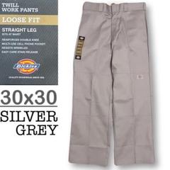 新品 30x30 シルバーグレー DICKIES ダブルニー LOOSE FITのサムネイル