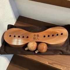 美品　骨盤職人 木製 骨盤職人 マッサージ器具 木製 - リラクゼーショングッズ人気