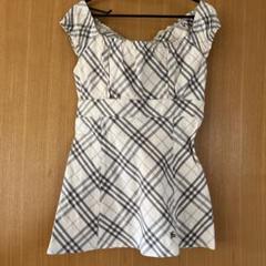 BURBERRY チェック柄 ノースリーブ シャツ 38 - メルカリ