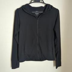 UNIQLO❋ エアリズムパーカー　ブラックМサイズ