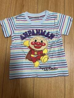 アンパンマン ストライプ Tシャツ 綿100% 90cm