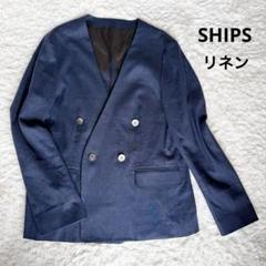 SHIPS｜コットン リネン オックス ダブル ジャケット | Rakuten