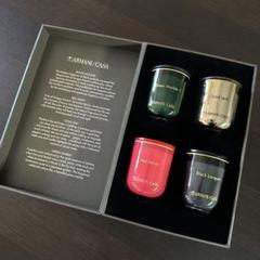 【未使用】ARMANI CASA アルマーニカーザ　キャンドルセット ARMANI/CASA(アルマーニ/カーザ) PEGASO(ぺガソ) アロマ