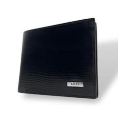 BALLY 折り畳み財布　未使用 楽天市場】バリー BALLY 二つ折り財布 ボタン小銭入れ付き