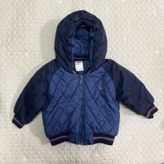 Nike ネイビー キルティングジャケット　2T 銀タグ