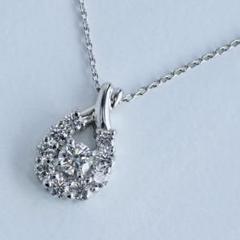 Pt900 セイコージュエリー ダイヤモンド 0.50ct ペンダント