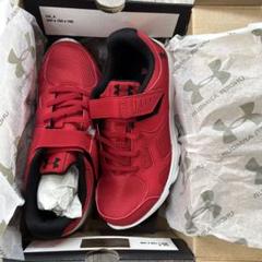 Under Armour UA 4 レッド スニーカー 22センチ