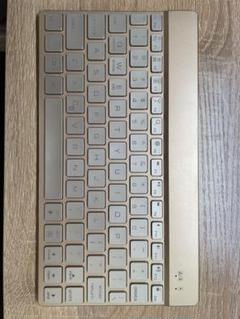 Bluetooth キーボード ゴールド