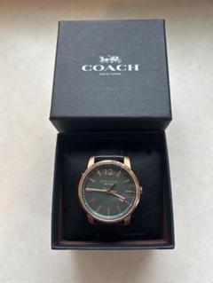 新品未使用！COACH 腕時計 稼働 美品 COACH レディース腕時計 ラウンド シルバー メタル