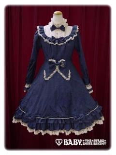 BABY Giustina ワンピース ネイビー BABY Giustina ワンピース ネイビー - メルカリ