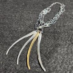 Atease mid feather necklace フェザーネックレス Atease mid feather necklace フェザーネックレス - メルカリ