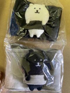 ナガノキャラクターズ ぬいぐるみドリンクホルダー（ダークくま