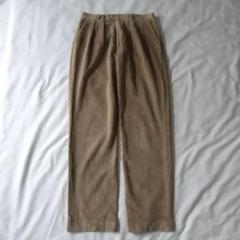 【英国製】Lambourne 2tuck Corduroy pants opti 英国製】Lambourne 2tuck Corduroy pants opti - メルカリ