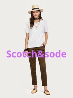 ✨新品✨Scotch&soda les filles異素材ドッキング半袖Tシャツのサムネイル