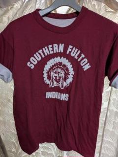アメカジ　SOUTHERN FULTON INDIANS リバーシブルT