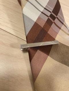 箱付き新品未使用　Paul Smith ネクタイピン Paul Smith - 極美品 Paul Smith ブランド名 ロゴ シルバー