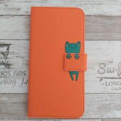 ⭐匿名配送⭐TONE e20 対応 手帳ケース カバー 手帳型 オレンジ