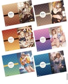 【全6種類セット】クリアファイル　ライザのアトリエ　5周年記念キャンペーン 全6種類セット】クリアファイル ライザのアトリエ 5周年記念