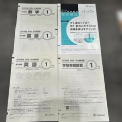 【ちょぼ】2024年 中3 9月 学力推移調査 第2回 ベネッセ 美品⭐️ ベネッセ 学力推移調査 中3第2回 ⭐️2024年9月実施